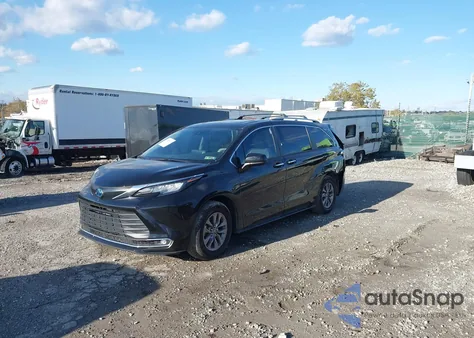 2023 Toyota Sienna Xle из США, поврежденный, VIN 5TDYRKEC7PS147656